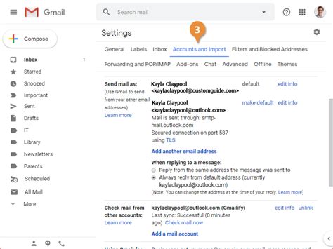 Add Other Email Accounts To Gmail Customguide