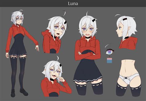 luna character sheet by unsomnus on deviantart