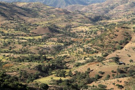 Landscapes In The Amhara Region Of Ethiopia Stock Photo Image Of