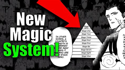 Black Clovers New Magic System Explained Black Clover Manga Youtube