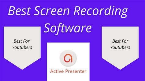 Best Screen Recording Software Youtube