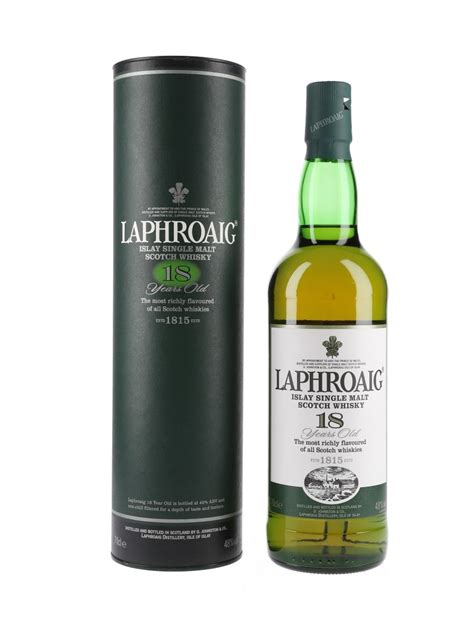 laphroaig 18 year old lot 116399 buy sell islay whisky online