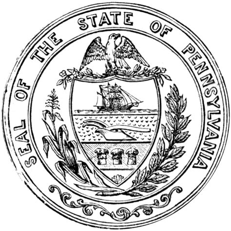Pennsylvania Seal Clipart Etc