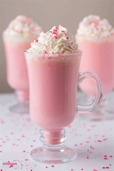 Pink Hot Chocolate Made With White Hot Chocolate Midgetmomma
