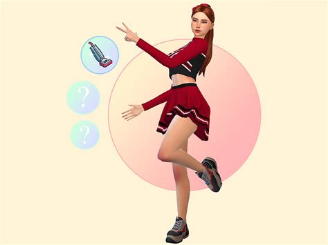 The Sims Resource Cute Cas Pose Neat Trait