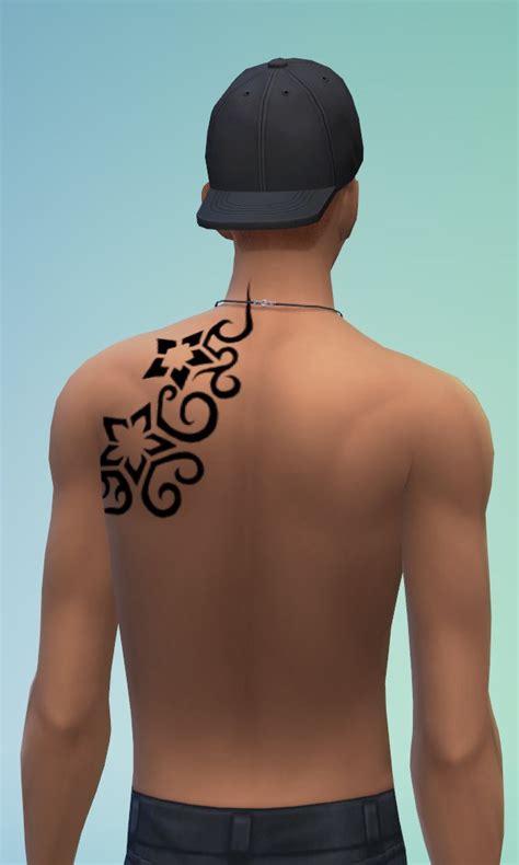 My Sims 4 Blog Tattoos For Males By Noah Dl4sims