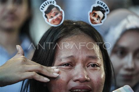 Pidato Kemenangan Prabowo Gibran Antara Foto