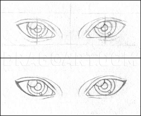 Anime eyes are big, expressive, and exaggerated. How To Draw And Shade Anime Eyes, Step by Step, Drawing Guide, by finalprodigy | dragoart.com