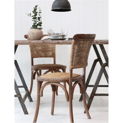 Wicker dining chairs with arms usually make or break the look of any space. Wicker Back Dining Chair