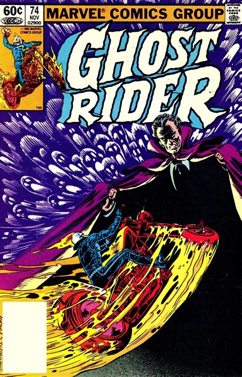 The Marvel Comics Of The 1980s — 1981 82 Ghost Rider Covers 68 By