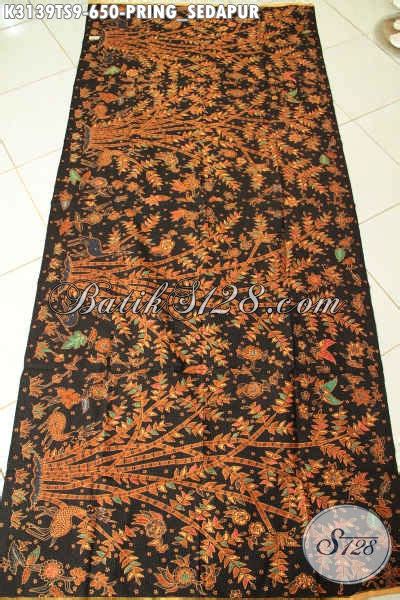 Pring sedapur berarti serumpun pohon bambu. Batik Kain Tulis Soga Halus, Batik Mewah Motif Klasi Pring ...