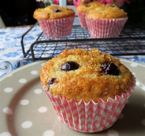 Four Perfect Blueberry Muffins The English Kitchen