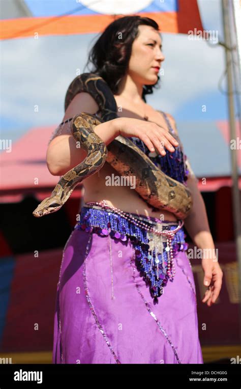 Woman Snake Charmer Hi Res Stock Photography And Images Alamy