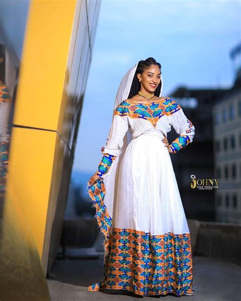 Elegant Menen Ethiopian Traditional Dresseritrean Dresshabesha Kemiszuriahabesha Chiffonkemis