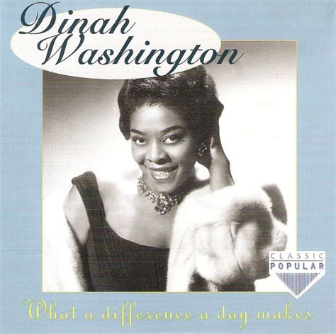 Dinah Washington What A Difference A Day Makes Vinyl Records Lp Cd On Cdandlp
