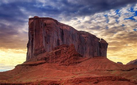 Hd Wallpaper Landscape Nature Mountains Rock Formation Utah Red