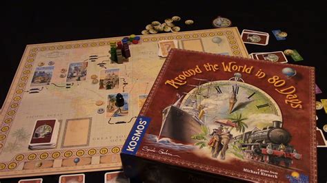 Jeremy Reviews It Around The World In 80 Days Board Game Review