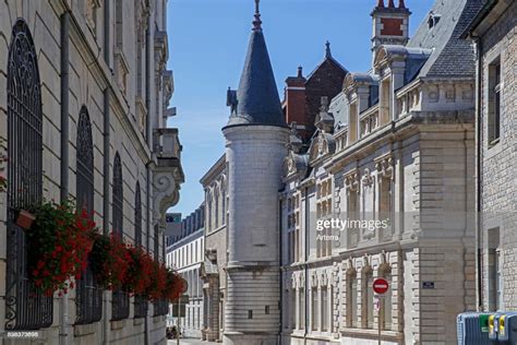 Historical Buildings In The Old City Of Besancon Doubs News Photo