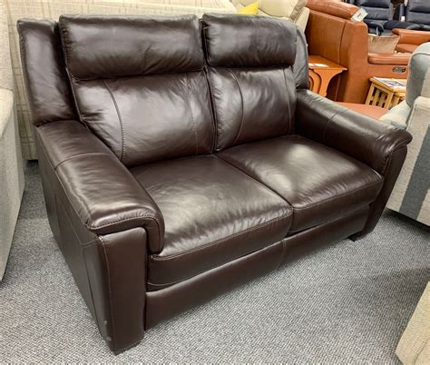 Get set for 2 seater sofa at argos. Clearance - HTL Orleans 2 Seater Fixed Sofa in Leather ...