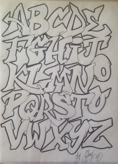 Graffiti Alphabet Styles Lettering Styles Alphabet Graffiti Lettering Alphabet Graffiti Art