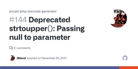 Deprecated Strtoupper Passing Null To Parameter Issue