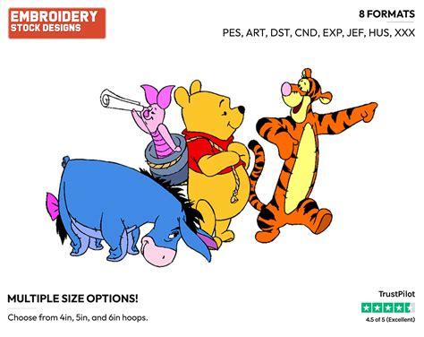 An Image Of Winnie The Pooh And Tiggers Cartoon Characters With Caption