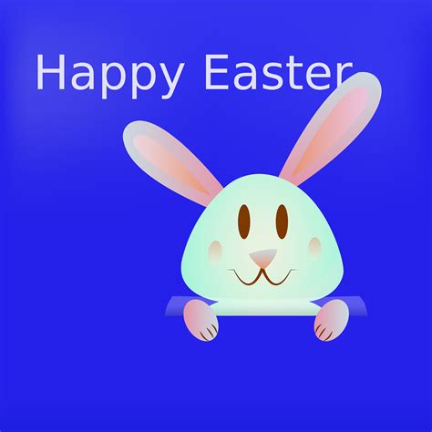Download Happy Easter Easter Easter Bunny Royalty Free Vector Graphic