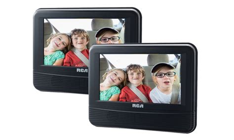 Rca 7 Portable Dual Screen Dvd System Groupon