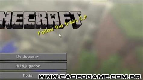 Follow The Train Cj Minecraft - Minecraft - Cadê o Game - Referência ao GTA San Andreas