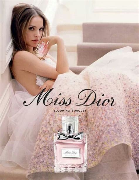 Natalie Portman Miss Dior Blooming Bouquet Miss Dior Beauty Ad