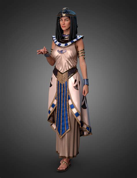 Dforce Queen Of Egypt Outfit For Genesis 8 Females Daz 3d