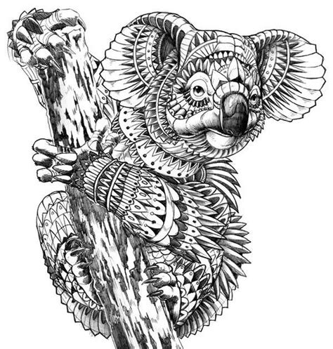 Adults Difficult Animals Sheet Online Coloring Pages Printable