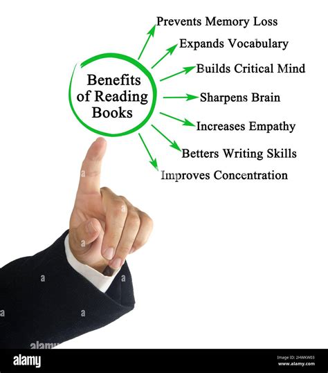 Seven Benefits Of Reading Books Stock Photo Alamy
