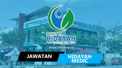 Mecha medic solution sdn bhd. Jawatan Kosong Terkini Hidayah Medic Sdn Bhd (Poliklinik ...