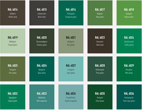 Ral Paint Codes Color Charts 51 OFF
