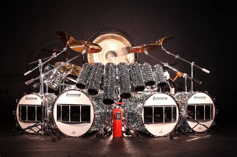 Mike Russo Fan Halen Alex Van Halen Replica Kit Drum Kits Drums