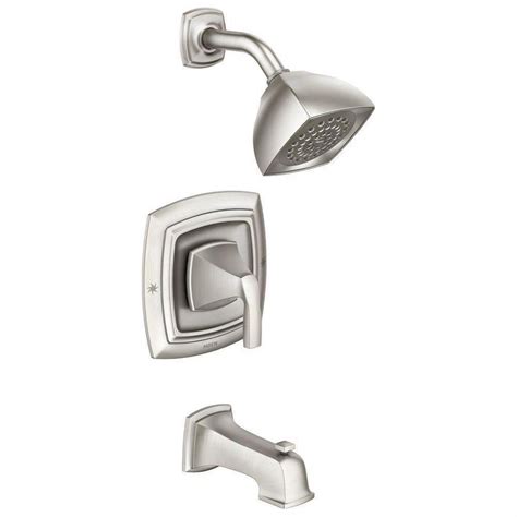 (1) — write a review. MOEN Hensley Single-Handle 1-Spray Tub and Shower Faucet ...