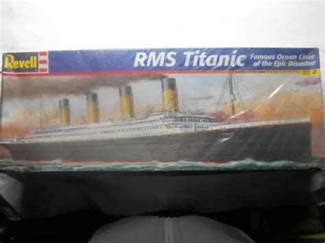 Revell Rms Titanic Ocean Liner 1570 Scale Model Kit Nib Sealed Level 2