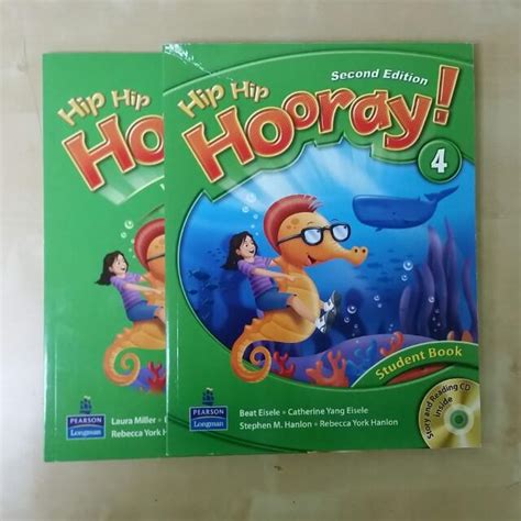 培生 Pearson Hip Hip Hooray 4 Student Book And Workbook 2nd Edition 全套