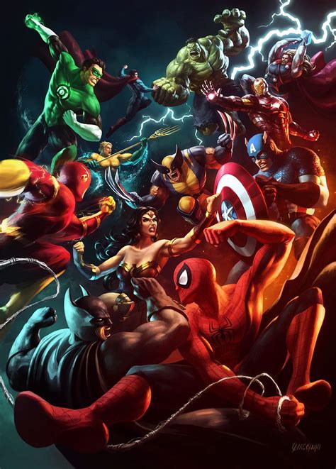 Years Of Wonder Dc Comics Vs Marvel Marvel Vs Dc Dc Comics Wallpaper