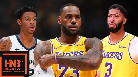 Los Angeles Lakers Vs Memphis Grizzlies Full Game Highlights