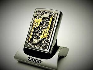 18k solid gold zippo lighter. Zippo Lighter Limited Edition GOLDEN REVOLVERS 24k Gold ...