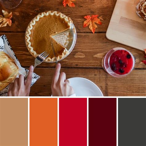 7 Autumn Colour Palettes Hex Codes Mean Creative