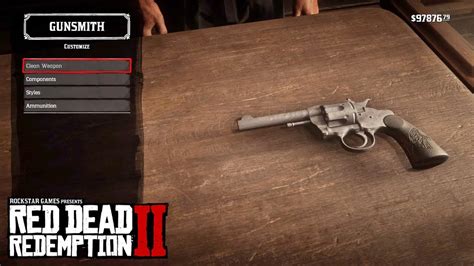 Red Dead Redemption 2 Double Action Revolver Weapons And Weapon