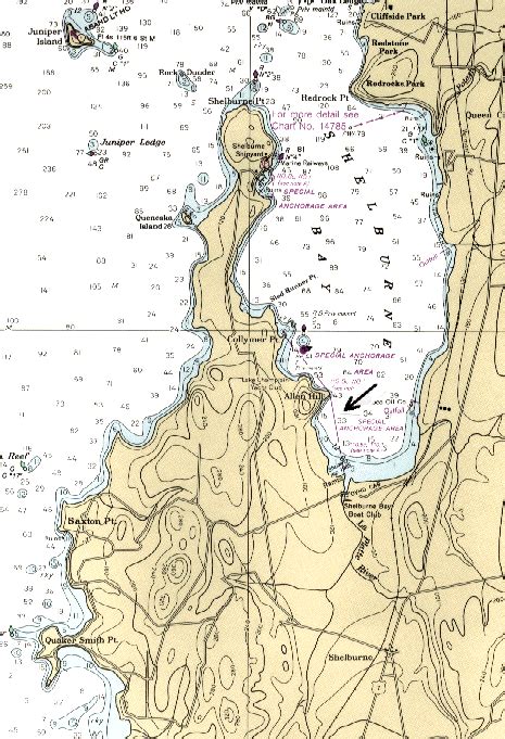 Depth Chart Lake Champlain