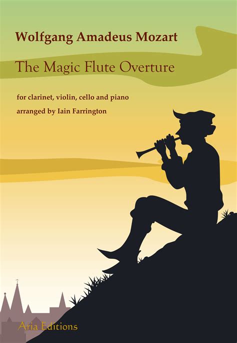 Mozart The Magic Flute Overture Clarinet Violin Cello Piano