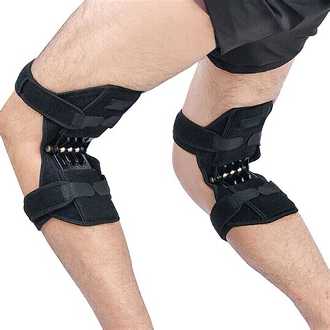 Newly 1pair Patella Booster Spring Knee Brace Support For