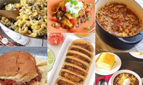 So let's get all our ducks in a row (and our dinner plans!) with these 50+ easy dinner ideas with ground beef! 56 Easy Dinner Ideas with Ground Beef | The Gracious Wife