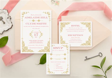 25 Make Your Own Wedding Invitations Template Free Popular Templates