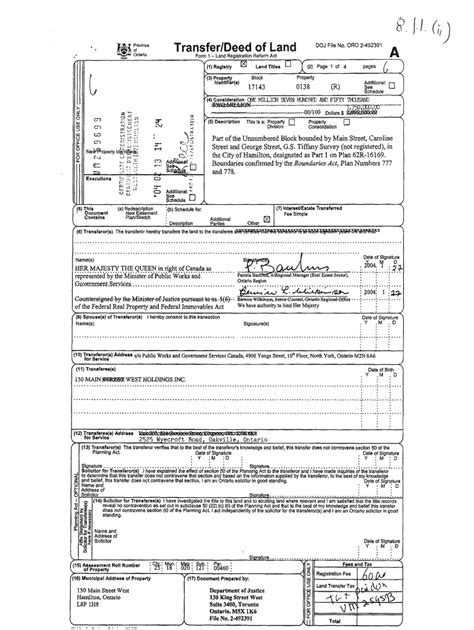 What Does A House Deed Look Like Form Fill Out And Sign Printable Pdf